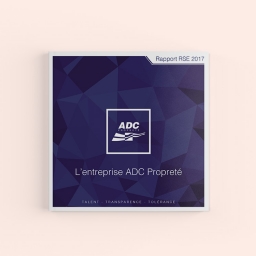 Rapport RSE 2017 - ADC Propreté