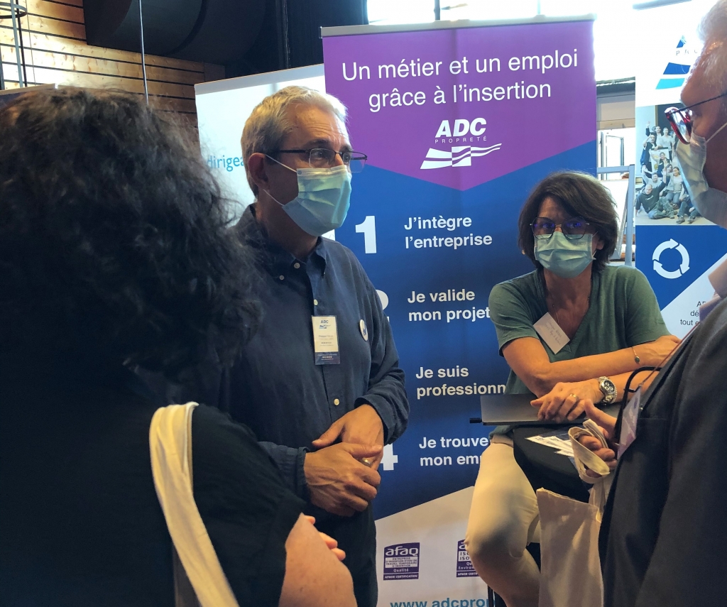 ADC Propreté présent à l'Inclusive tour des Pays de La Loire